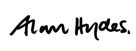 alan hydes signature logo